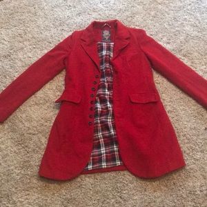 Free people red coat